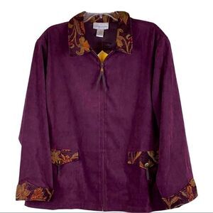 Susan Graver  Jacket detailed outline NWT